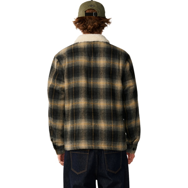 2026 Rip Curl Mens Classic Surf Bells Sherpa Jacket 037MJA - Black